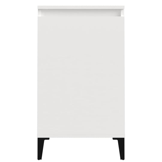 Bedside Cabinets 2 pcs High Gloss White 40x35x70cm Engineered Wood