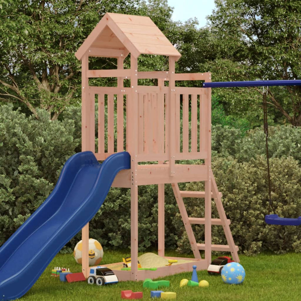 Brown, feed-cond-new, feed-sl-vidaXL Freight Payable, new, Outdoor Play Equipment, parcel, Swing Sets & Playsets, Toys & Games, Toys & Games > Outdoor Play Equipment > Swing Sets & Playsets, vidaXLOutdoor Playset 53X110X214 Cm Solid Wood Douglas - Premium Swing Sets & Playsets from vidaXL - Just $274! Shop Online Buy Now at S & D's Value Store Family Business Best Customer Service