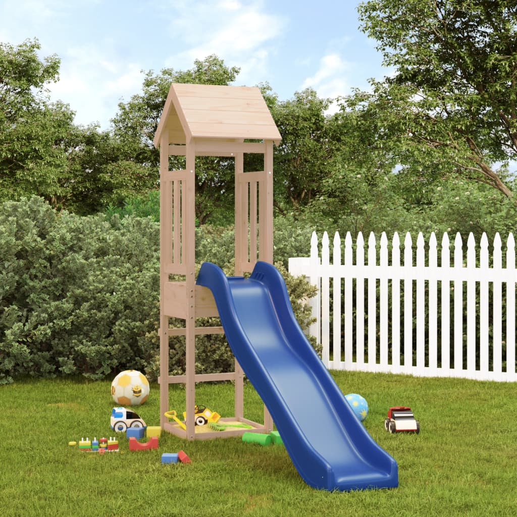 Brown, feed-cond-new, feed-sl-vidaXL Freight Payable, new, Outdoor Play Equipment, parcel, Swing Sets & Playsets, Toys & Games, Toys & Games > Outdoor Play Equipment > Swing Sets & Playsets, vidaXLOutdoor Playset Solid Wood Pine - Premium Swing Sets & Playsets from vidaXL - Just $277! Shop Online Buy Now at S & D's Value Store Family Business Best Customer Service