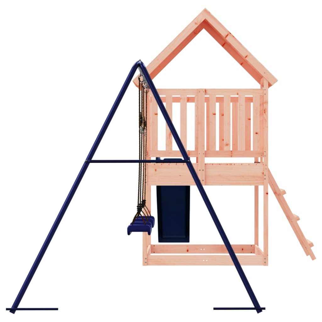 Brown, feed-cond-new, feed-sl-vidaXL Freight Payable, new, Outdoor Play Equipment, parcel, Swing Sets & Playsets, Toys & Games, Toys & Games > Outdoor Play Equipment > Swing Sets & Playsets, vidaXLOutdoor Playset Solid Wood Douglas - Premium Swing Sets & Playsets from vidaXL - Just $598! Shop Online Buy Now at S & D's Value Store Family Business Best Customer Service