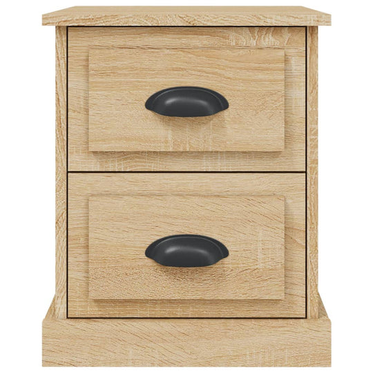 Bedside Cabinets 2 pcs Sonoma Oak 39x39x47.5 cm Engineered Wood