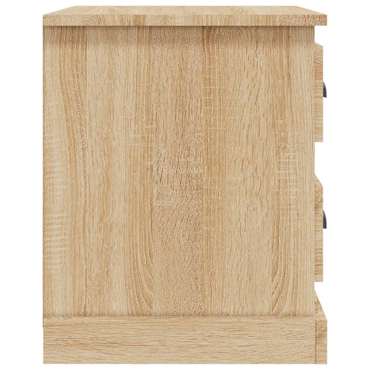 Bedside Cabinets 2 pcs Sonoma Oak 39x39x47.5 cm Engineered Wood