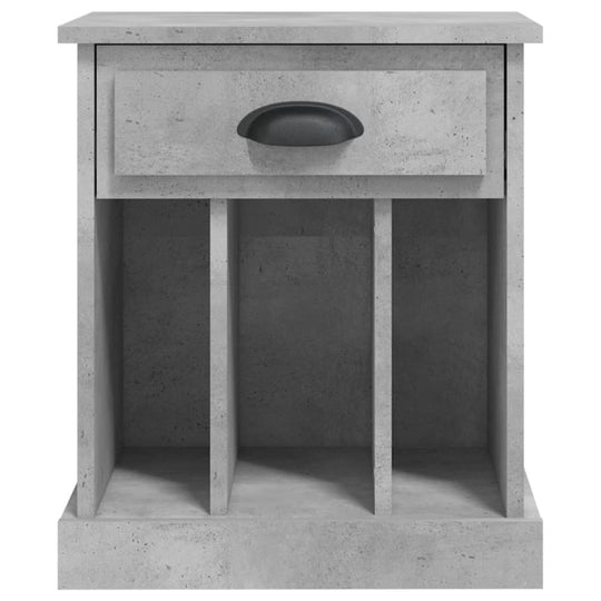 Bedside Cabinets 2 pcs Concrete Grey 43x36x50 cm