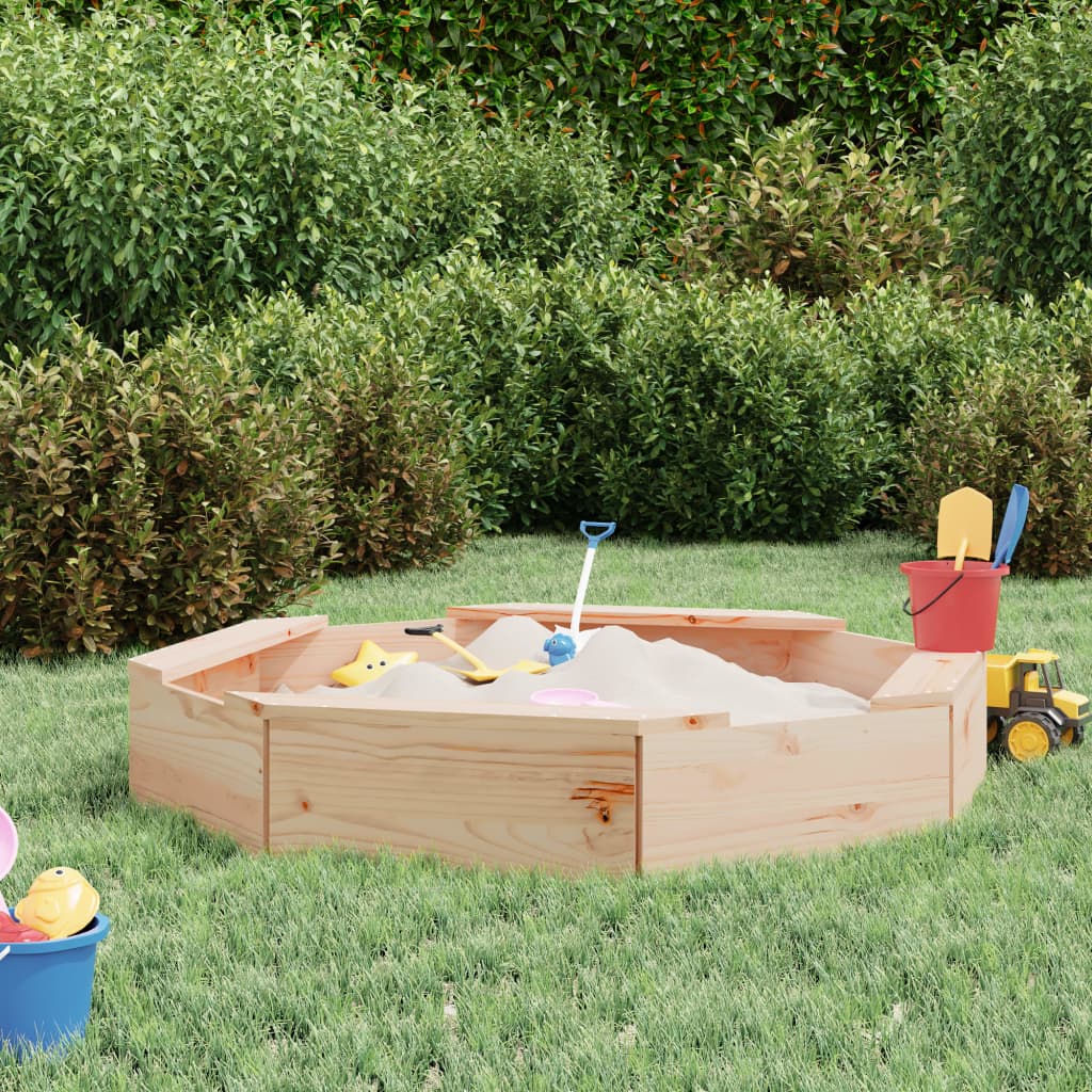 Brown, feed-cond-new, feed-sl-vidaXL Freight Payable, new, Outdoor Play Equipment, parcel, Sandboxes, Toys & Games, Toys & Games > Outdoor Play Equipment > Sandboxes, vidaXLSandbox With Seats Octagon Solid Wood Pine - Premium Sandboxes from vidaXL ! Shop Online Buy Now at S & D's Value Store Family Business Best Customer ServiceBrown, feed-cond-new, feed-sl-vidaXL Freight Payable, new, Outdoor Play Equipment, parcel, Sandboxes, Toys & Games, Toys & Games > Outdoor Play Equipment > Sandboxes, vidaXL