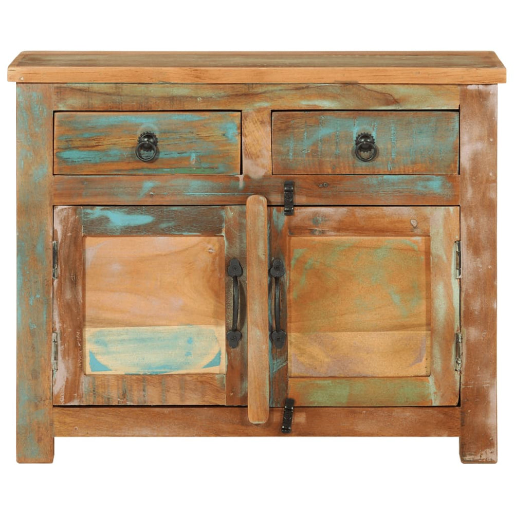 Sideboard 68X35X55 Cm Solid Wood Reclaimed