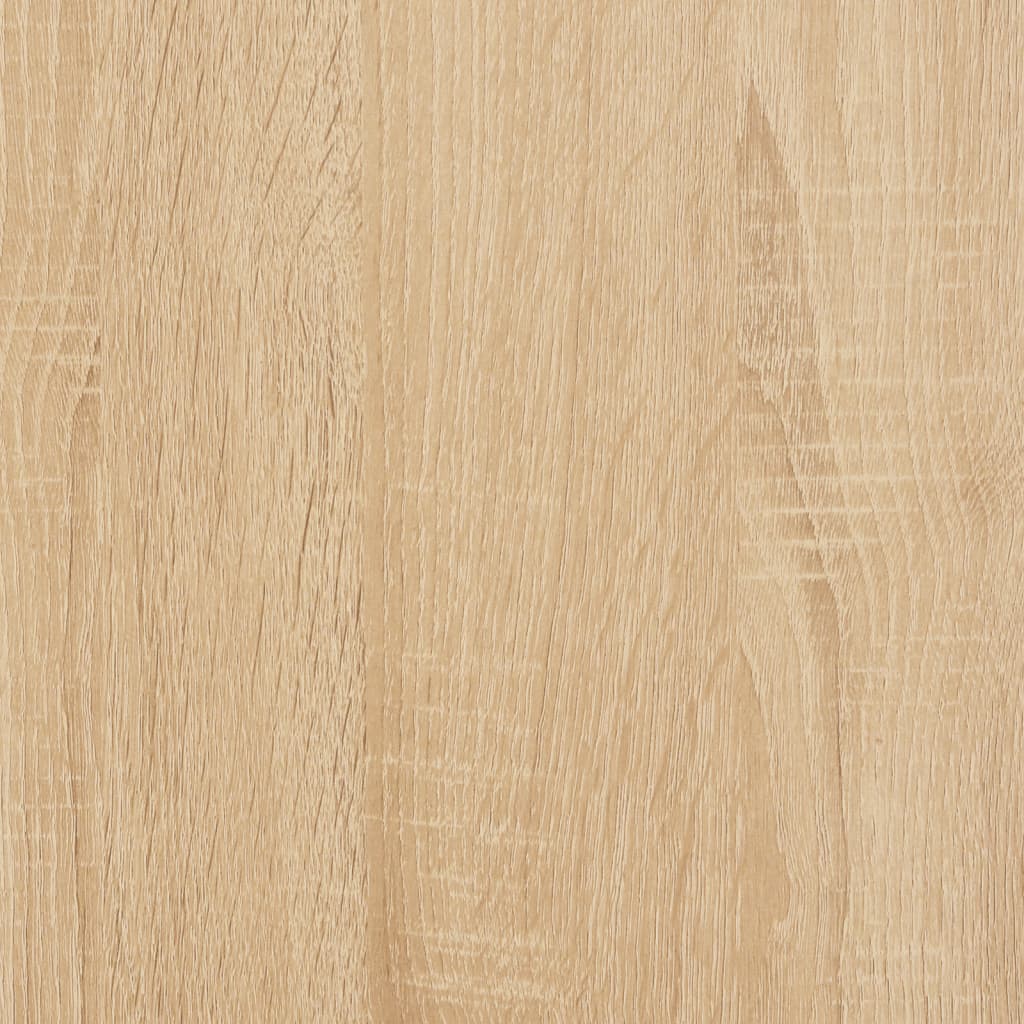 Close-up view of Sonoma Oak finish showcasing smooth surface texture and natural wood grain patterns.