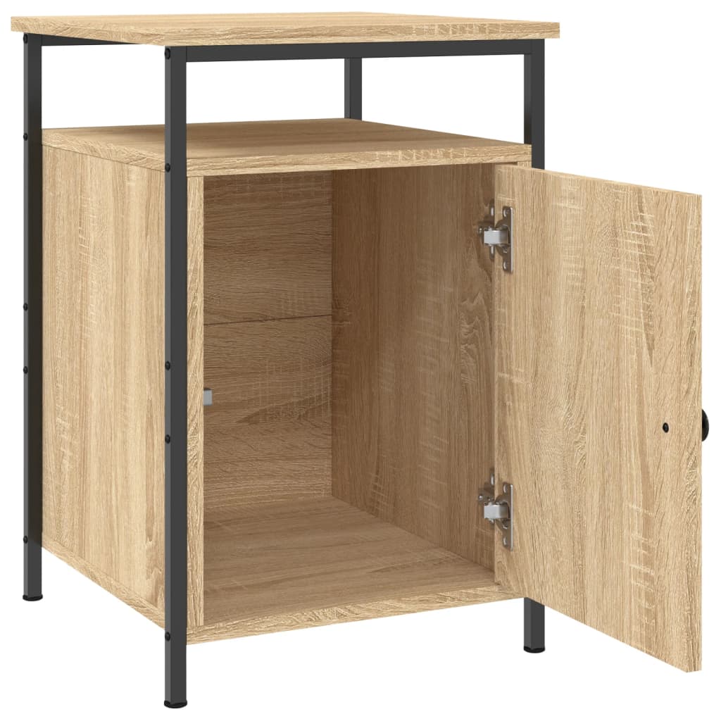 Bedside Cabinets 2 pcs Sonoma Oak 40x42x60 cm Engineered Wood