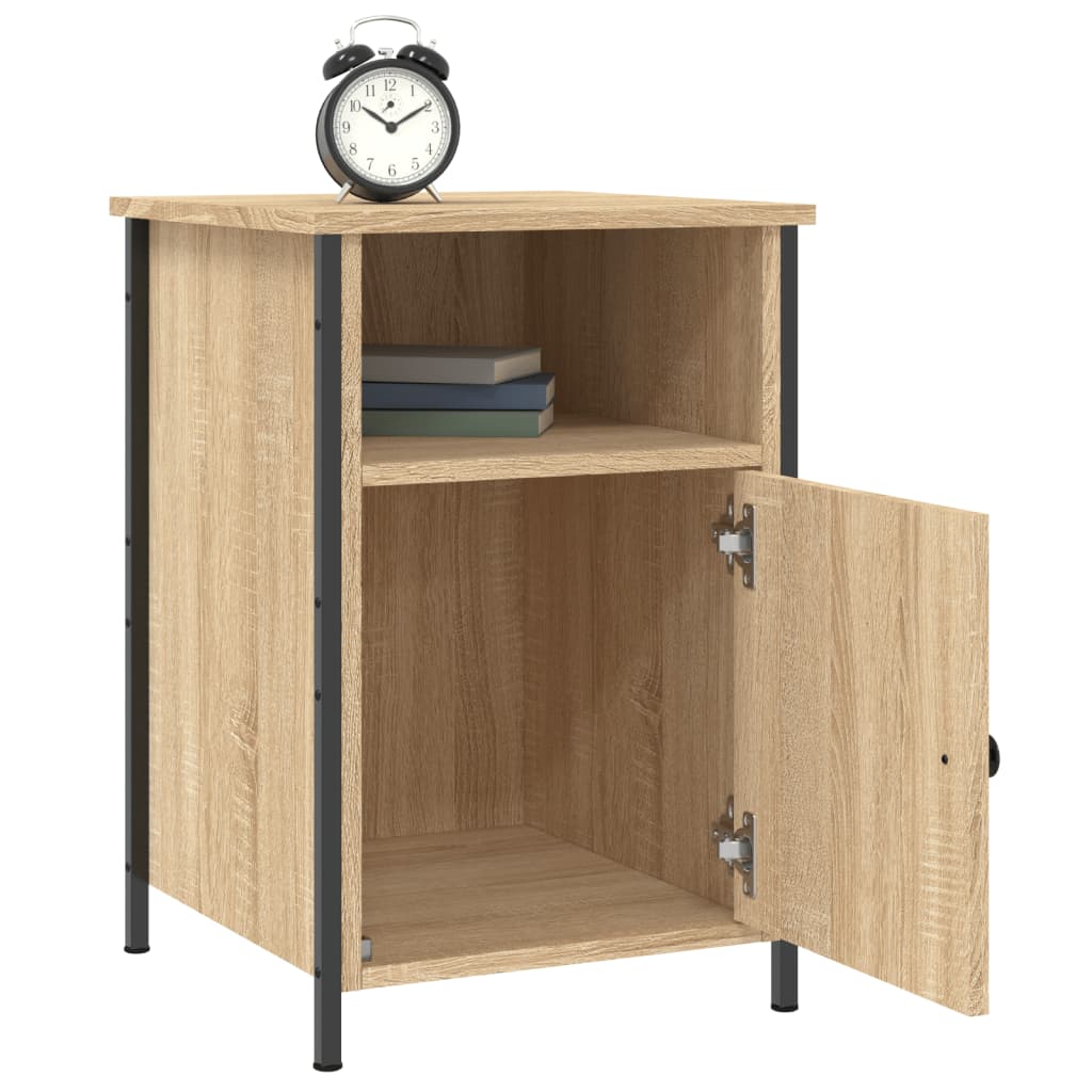 Bedside Cabinets 2 pcs Sonoma Oak 40x42x60 cm Engineered Wood