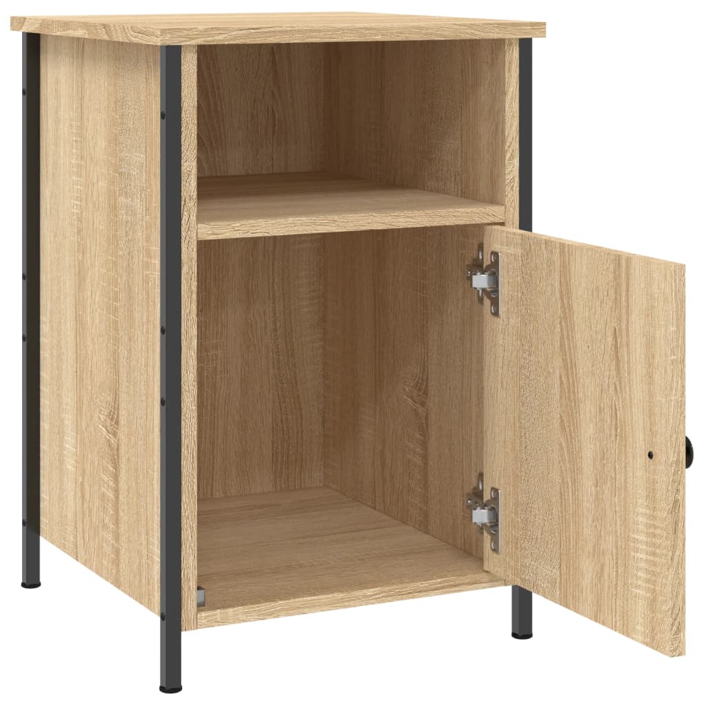 Bedside Cabinets 2 pcs Sonoma Oak 40x42x60 cm Engineered Wood