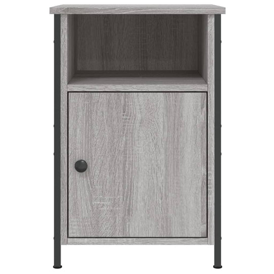 Bedside Cabinets 2 pcs Grey Sonoma 40x42x60 cm Engineered Wood