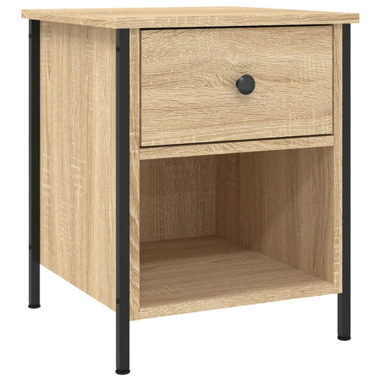 Bedside Cabinets 2 pcs Sonoma Oak 40x42x50 cm Engineered Wood