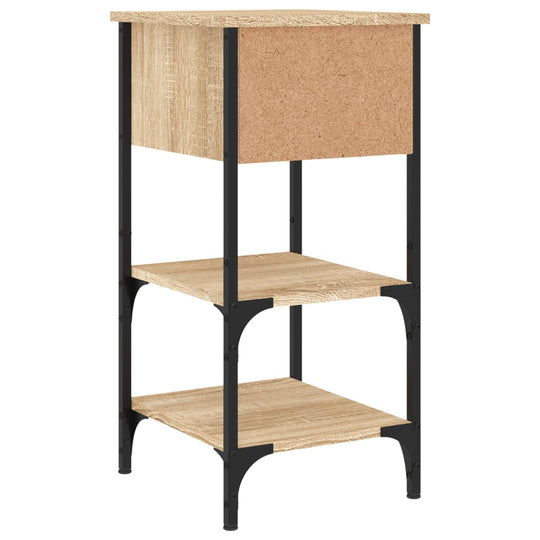 Bedside Cabinets 2 pcs Sonoma Oak 34x36x70 cm Engineered Wood