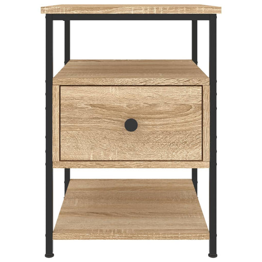 Bedside Cabinets 2 pcs Sonoma Oak 40x42x56 cm Engineered Wood