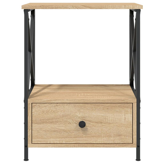 Bedside Tables 2 pcs Sonoma Oak 50x41x65 cm Engineered Wood