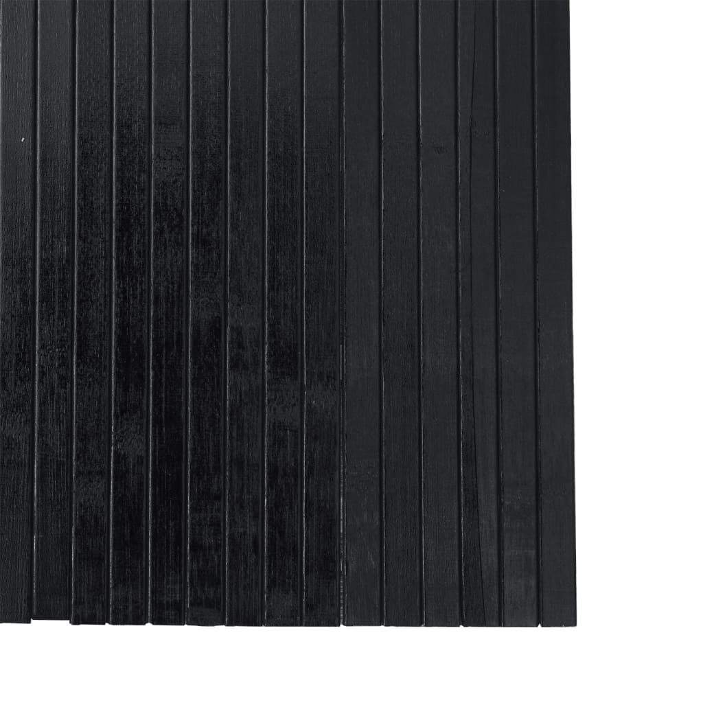 Room Divider Black 165x250 cm Bamboo