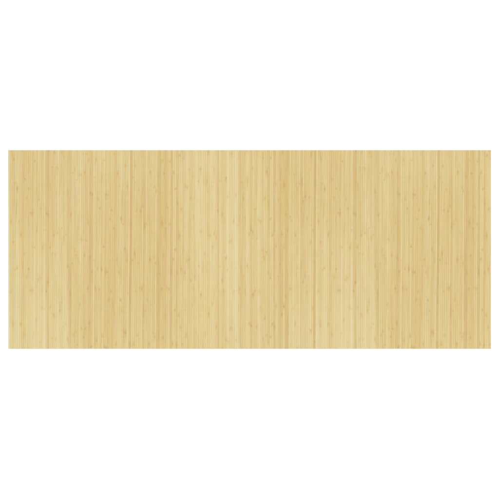 Room Divider Light Natural 165x400 cm Bamboo