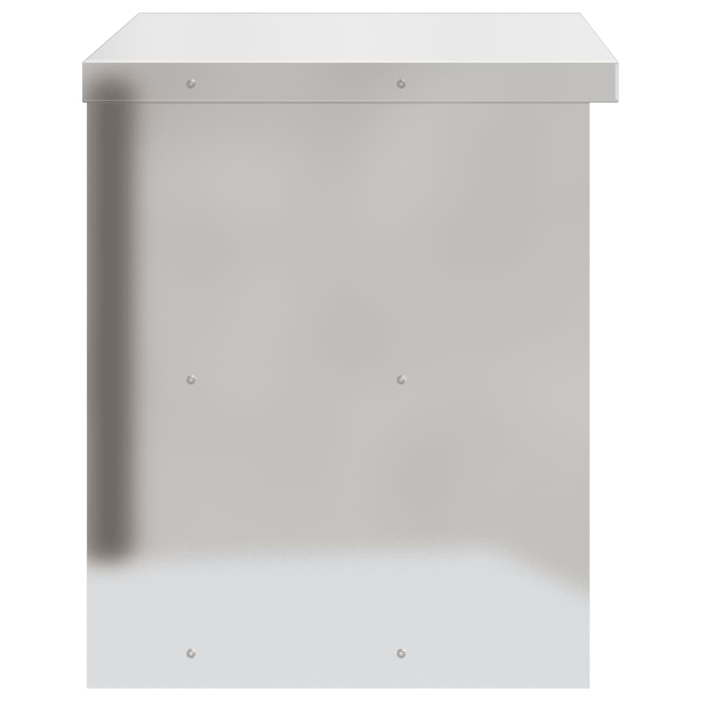 Affordable stainless steel kitchen wall cabinet with sliding doors, ideal for budget-friendly quality food storage in commercial settings.