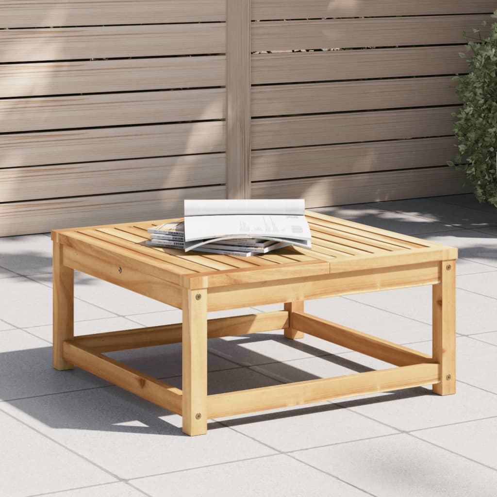 Garden Table 63x63x30 cm Solid Wood Acacia