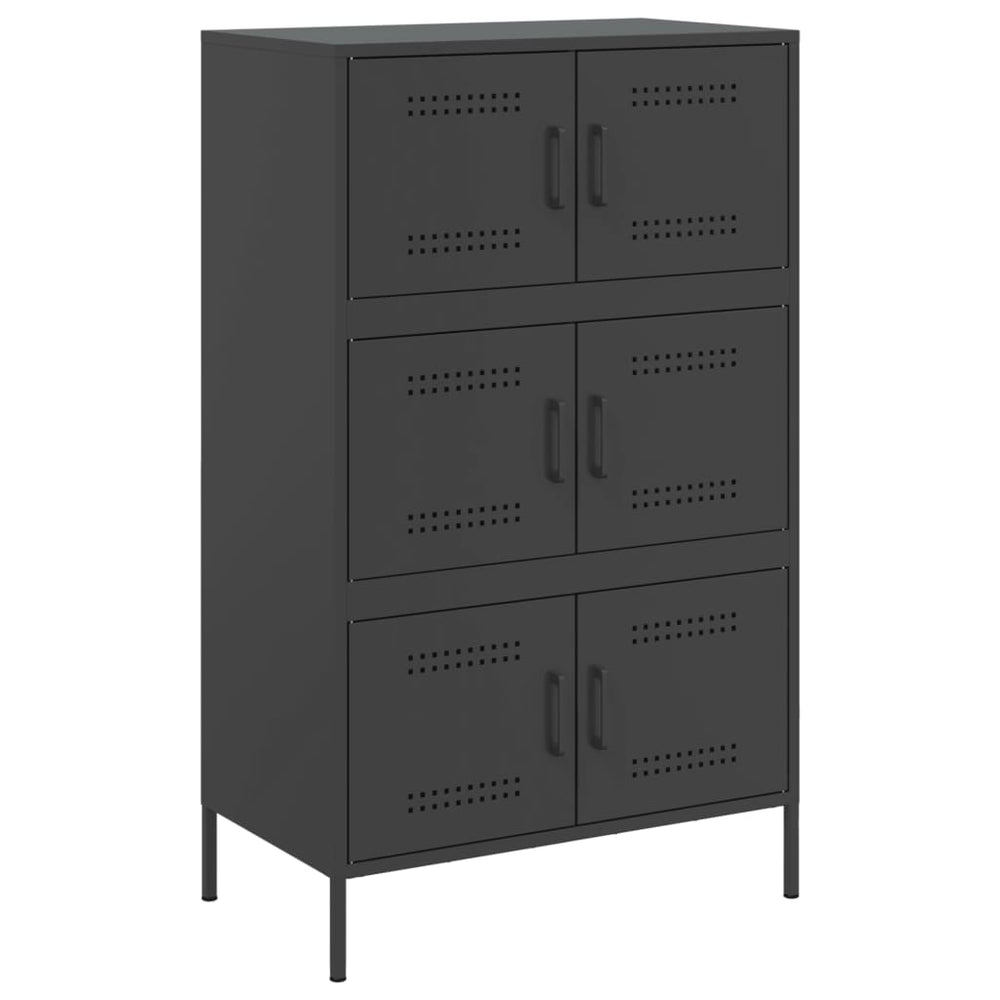 Highboard 68X39X113 Cm Steel