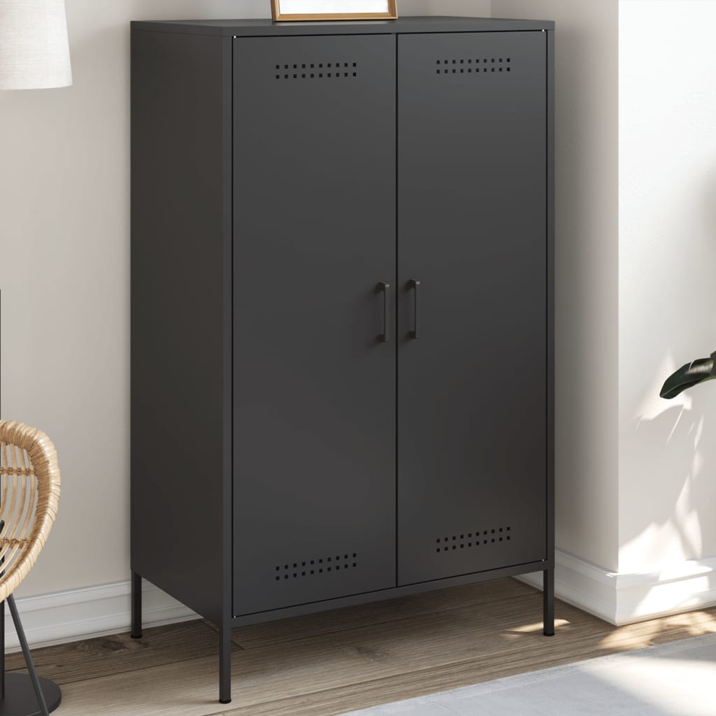 Highboard 68X39X113 Cm Steel