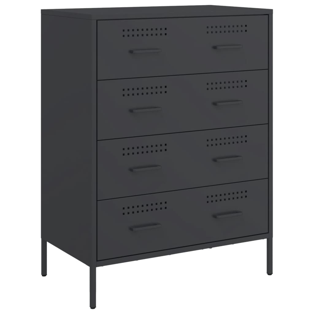 Sideboard 68X39X89 Cm Steel