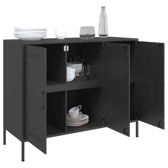 Sideboard 100.5X39X79 Cm Cold-Rolled Steel