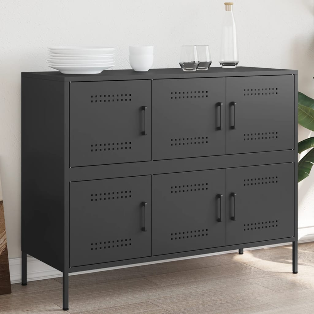 Sideboard 100.5X39X79 Cm Cold-Rolled Steel