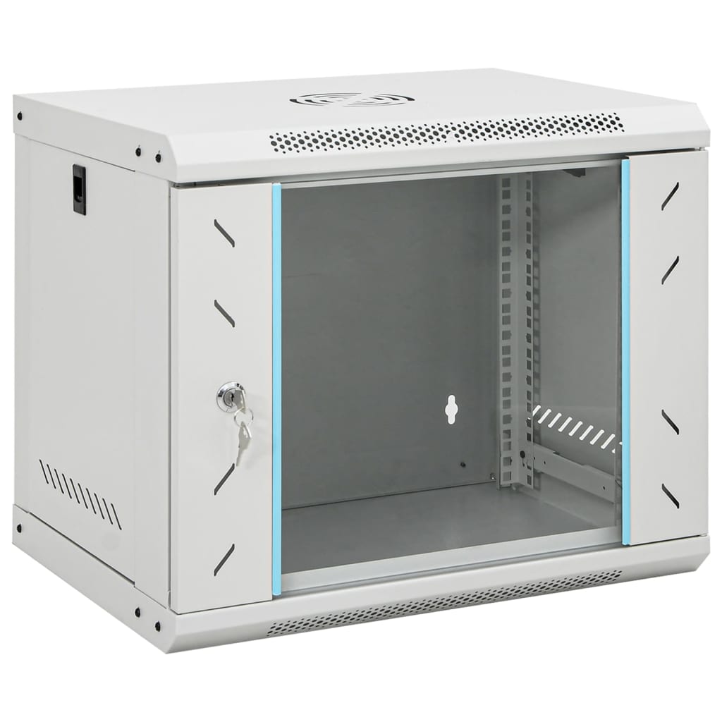 9U Wall Mounted Network Cabinet 19&quot; IP20 53x40x45 cm