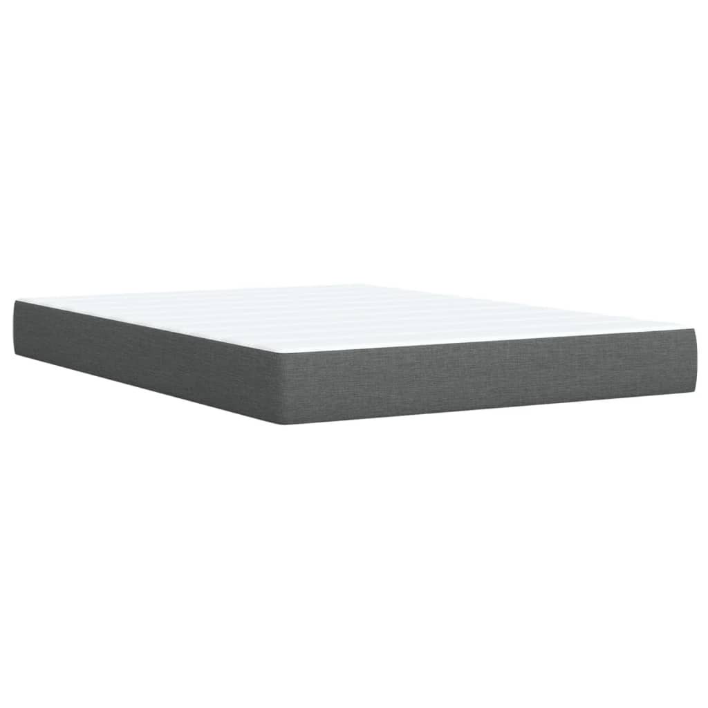 Affordable dark grey queen box spring bed with mattress, offering quality, comfort, and a luxe DIY sleep experience.