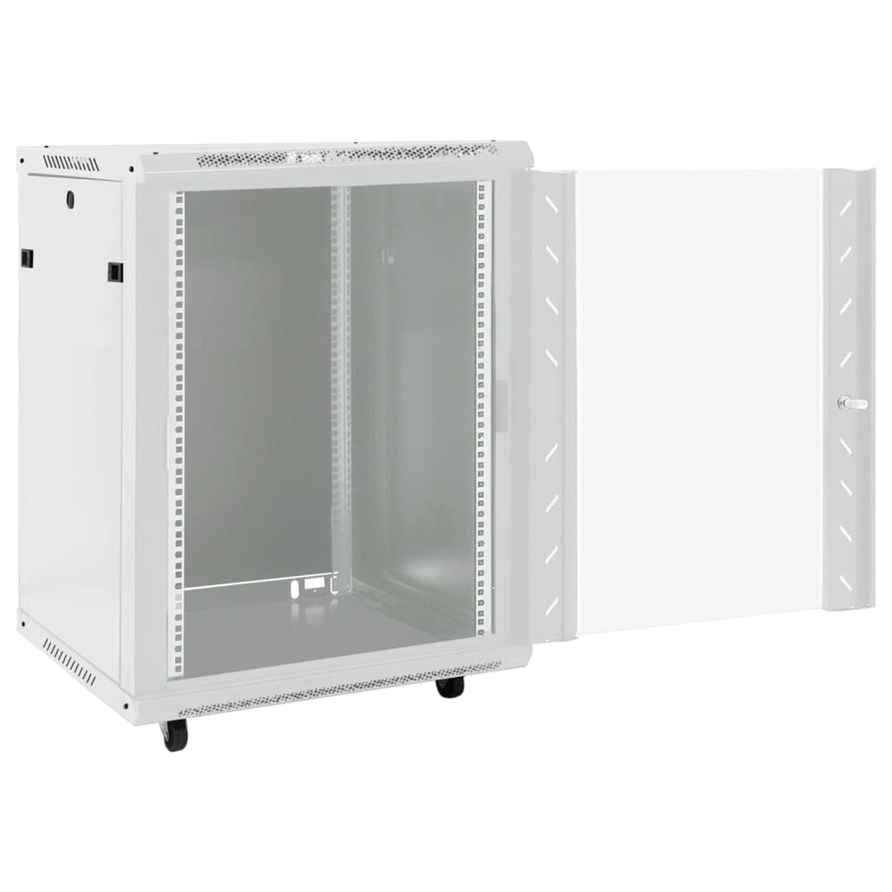 15U Network Cabinet 19&quot; IP20 Grey 53x40x80 cm