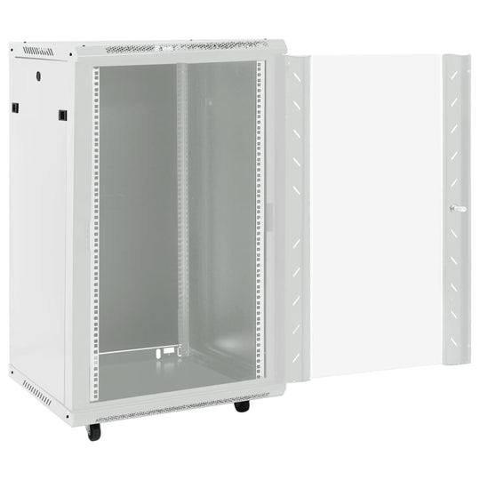 18U Network Cabinet 19&quot; IP20 Grey 60x60x100 cm