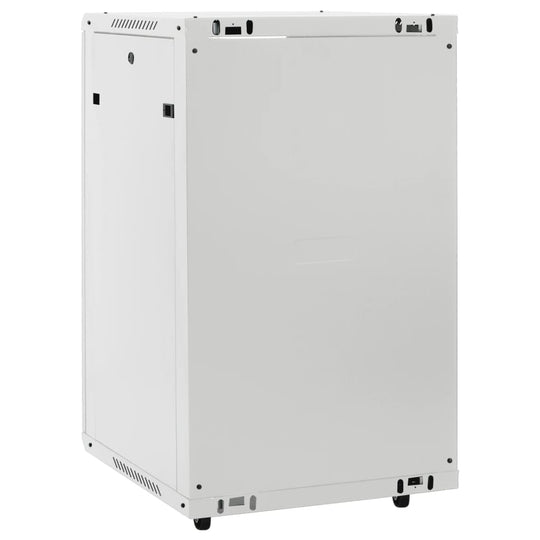 18U Network Cabinet 19&quot; IP20 Grey 60x60x100 cm