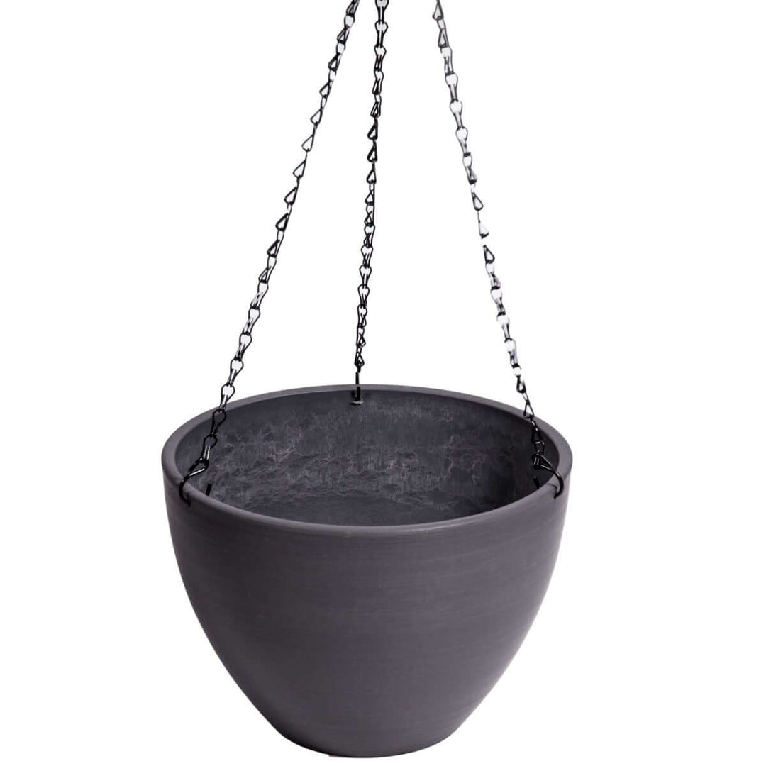 DSZ Product, feed-cond-new, feed-sl-DSZ Freight Payable, newHanging Grey Plastic Pot With Chain 30Cm - Premium Home & Garden > Artificial Plants > Artificial Hanging Plants from DSZ ! Shop Online Buy Now at S & D's Value Store Family Business Best Customer ServiceDSZ Product, feed-cond-new, feed-sl-DSZ Freight Payable, new