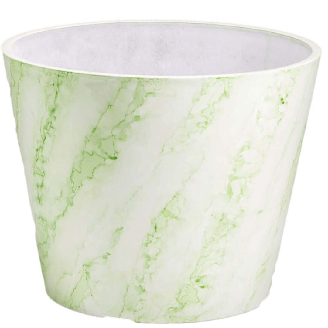 DSZ Product, feed-cond-new, feed-sl-DSZ Freight Payable, newGreen & White Imitation Marble Pot 25Cm - Premium Home & Garden > Artificial Plants > Artifical Flowers & Plants from DSZ ! Shop Online Buy Now at S & D's Value Store Family Business Best Customer ServiceDSZ Product, feed-cond-new, feed-sl-DSZ Freight Payable, new