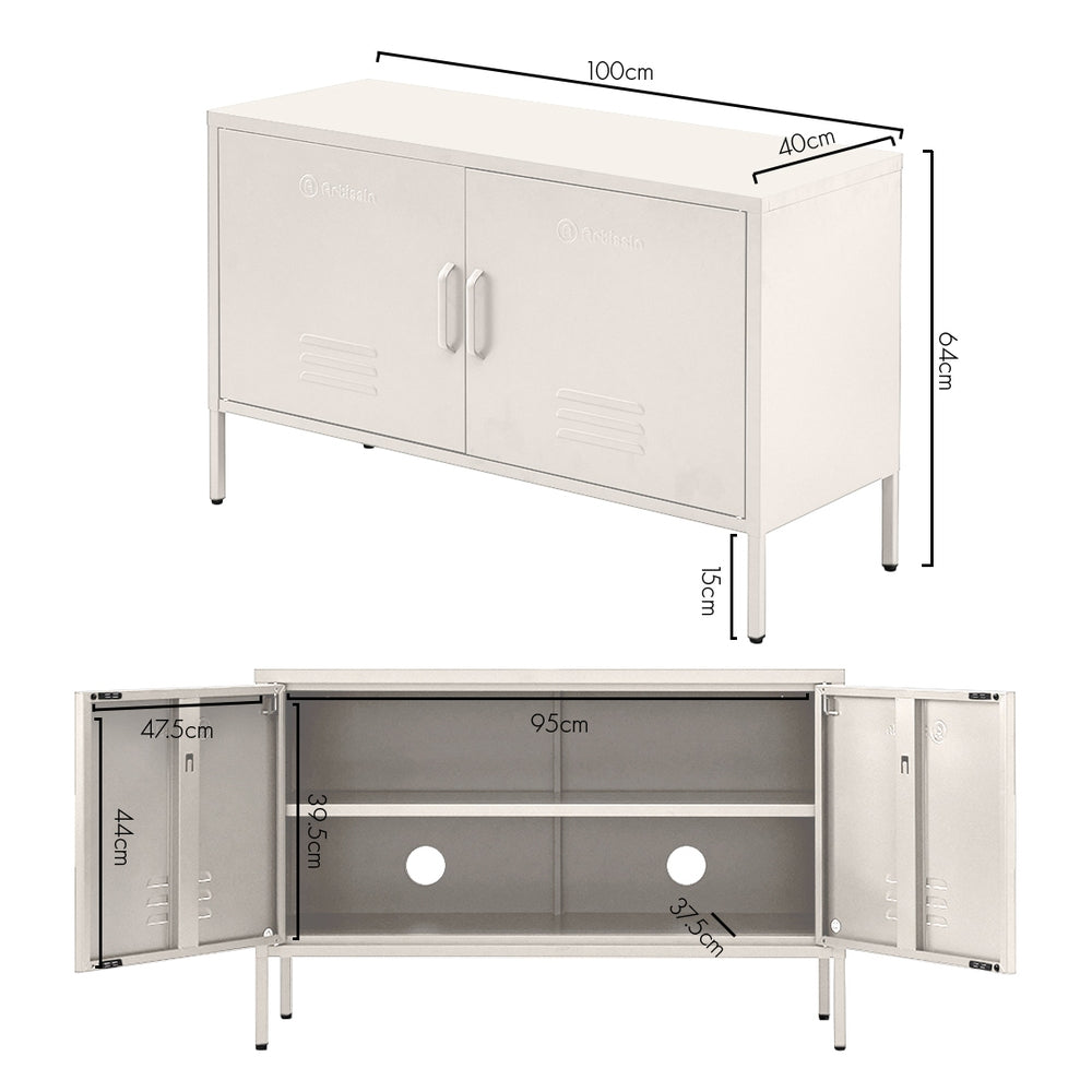 DSZ Product, feed-cond-new, feed-sl-DSZ Freight Payable, newArtissin Buffet Sideboard Metal Cabinet - Base White - Premium Furniture > Dining > Buffets & Sideboards from Artissin ! Shop Online Buy Now at S & D's Value Store Family Business Best Customer ServiceDSZ Product, feed-cond-new, feed-sl-DSZ Freight Payable, new