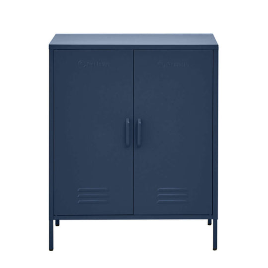 ArtissIn SWEETHEART Blue Buffet Sideboard Metal Cabinet - Modern Storage Solution with Timeless Design