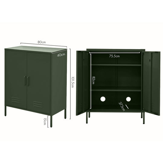 DSZ Product, feed-cond-new, feed-sl-DSZ Freight Payable, newArtissin Buffet Sideboard Metal Cabinet - Sweetheart Green - Premium Furniture > Dining > Buffets & Sideboards from Artissin ! Shop Online Buy Now at S & D's Value Store Family Business Best Customer ServiceDSZ Product, feed-cond-new, feed-sl-DSZ Freight Payable, new