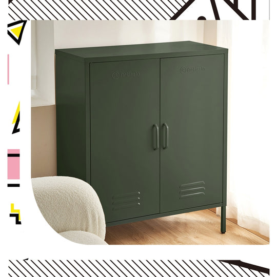 DSZ Product, feed-cond-new, feed-sl-DSZ Freight Payable, newArtissin Buffet Sideboard Metal Cabinet - Sweetheart Green - Premium Furniture > Dining > Buffets & Sideboards from Artissin ! Shop Online Buy Now at S & D's Value Store Family Business Best Customer ServiceDSZ Product, feed-cond-new, feed-sl-DSZ Freight Payable, new