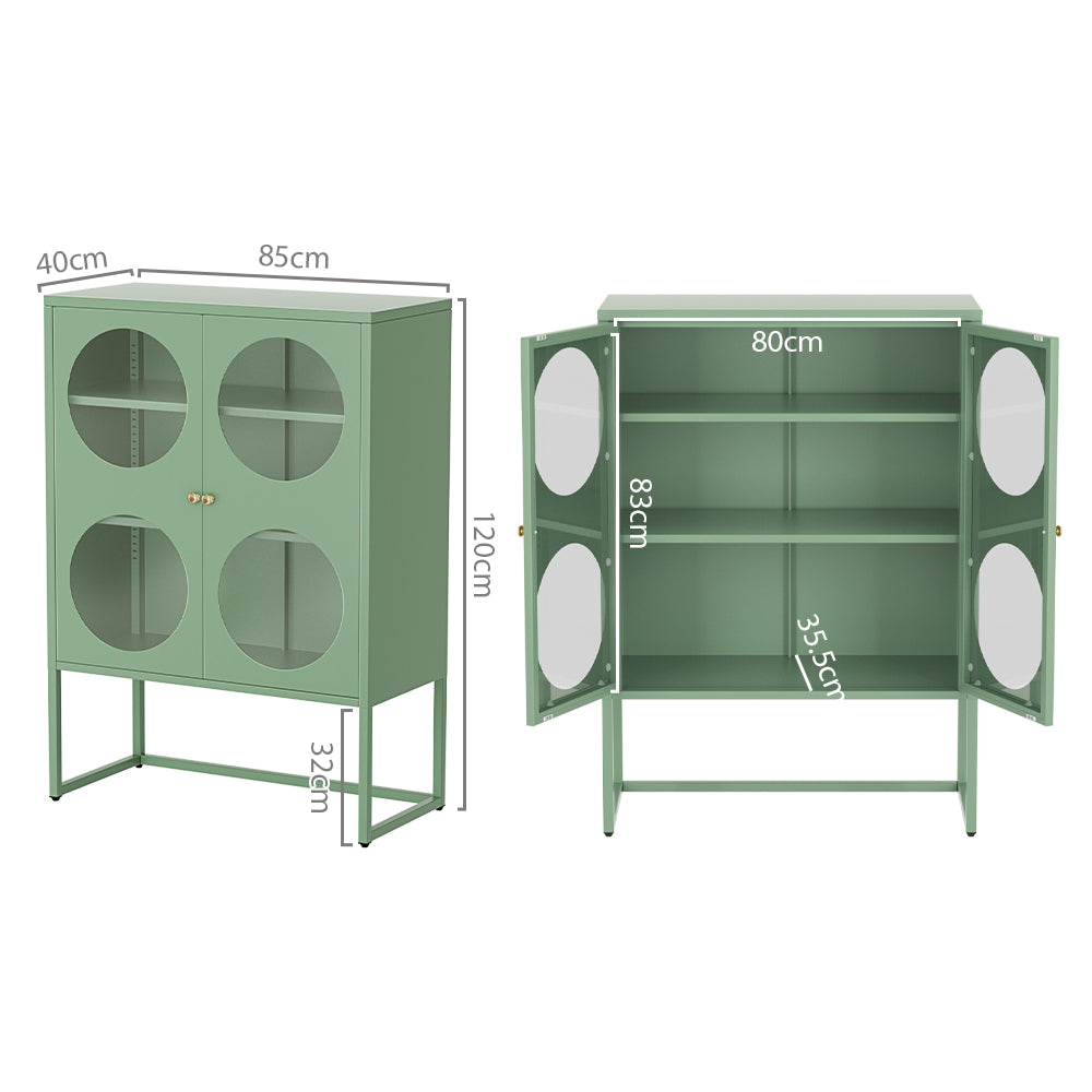 DSZ Product, feed-cond-new, feed-sl-DSZ Freight Payable, newArtissin Buffet Sideboard Metal Cabinet - Ella Green - Premium Furniture > Dining > Buffets & Sideboards from Artissin ! Shop Online Buy Now at S & D's Value Store Family Business Best Customer ServiceDSZ Product, feed-cond-new, feed-sl-DSZ Freight Payable, new