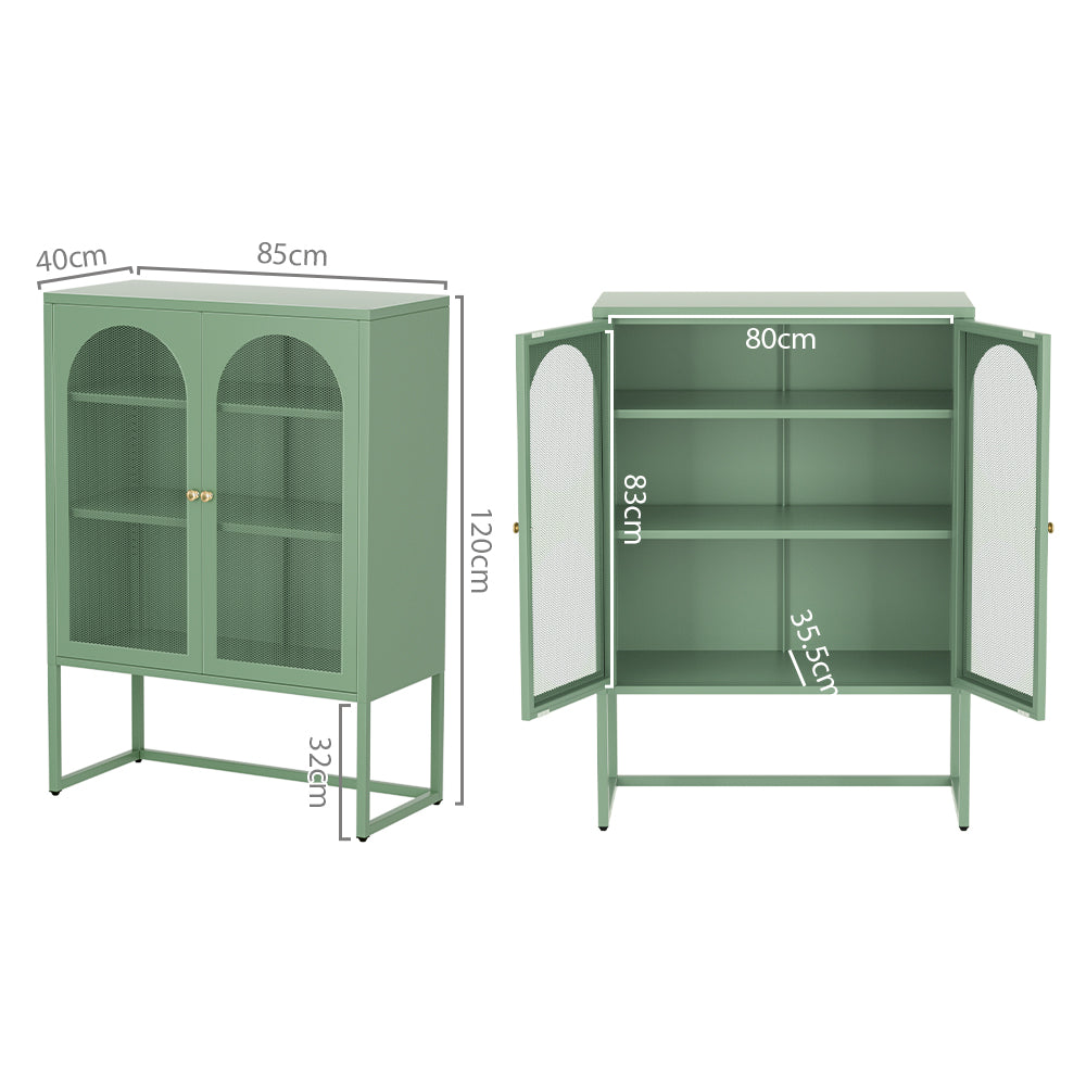 DSZ Product, feed-cond-new, feed-sl-DSZ Freight Payable, newArtissin Buffet Sideboard Metal Cabinet - Elma Green - Premium Furniture > Dining > Buffets & Sideboards from Artissin ! Shop Online Buy Now at S & D's Value Store Family Business Best Customer ServiceDSZ Product, feed-cond-new, feed-sl-DSZ Freight Payable, new