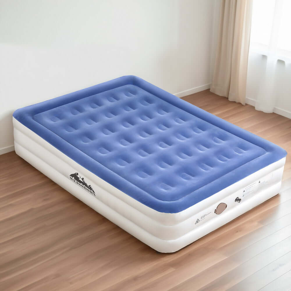 _label_, DSZ Product, feed-cond-new, feed-sl-free shipping, free-shipping, newWeisshorn Air Mattress Queen Inflatable Bed 46Cm Air Bed Cube - Premium Outdoor Recreation > Camping > Inflatable Mattresses from Weisshorn ! Shop Online Buy Now at S & D's Value Store Family Business Best Customer Service_label_, DSZ Product, feed-cond-new, feed-sl-free shipping, free-shipping, new