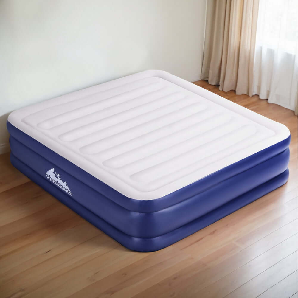 _label_, DSZ Product, feed-cond-new, feed-sl-free shipping, free-shipping, newWeisshorn Air Mattress King Inflatable Bed Air Bed 51Cm - Premium Outdoor Recreation > Camping > Inflatable Mattresses from Weisshorn ! Shop Online Buy Now at S & D's Value Store Family Business Best Customer Service_label_, DSZ Product, feed-cond-new, feed-sl-free shipping, free-shipping, new