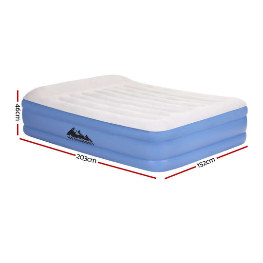 _label_, DSZ Product, feed-cond-new, feed-sl-free shipping, free-shipping, newWeisshorn Air Mattress Queen Inflatable Bed 46Cm Air Bed - Premium Outdoor Recreation > Camping > Inflatable Mattresses from Weisshorn ! Shop Online Buy Now at S & D's Value Store Family Business Best Customer Service_label_, DSZ Product, feed-cond-new, feed-sl-free shipping, free-shipping, new