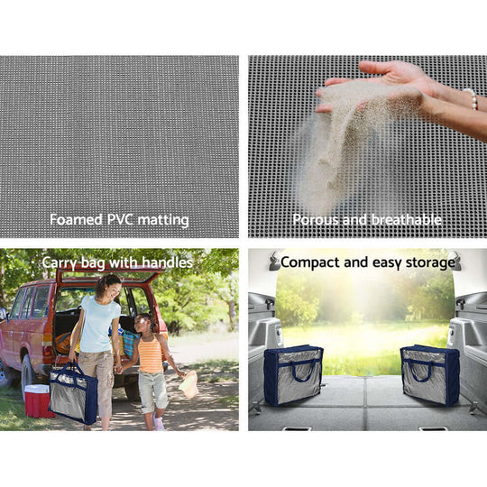 _label_, DSZ Product, feed-cond-new, feed-sl-free shipping, free-shipping, newWeisshorn 3M X 2.5M Annex Matting Floor Mats Mesh Caravan Camping Annexe 2Pcs - Premium Outdoor Recreation > Camping > Caravan Accessories from Weisshorn ! Shop Online Buy Now at S & D's Value Store Family Business Best Customer Service_label_, DSZ Product, feed-cond-new, feed-sl-free shipping, free-shipping, new