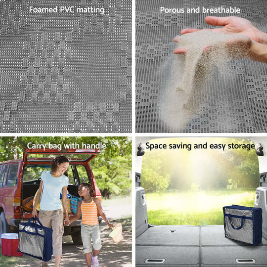 _label_, DSZ Product, feed-cond-new, feed-sl-free shipping, free-shipping, newWeisshorn 4M X 2.5M Annex Matting 600Gsm Floor Mats Mesh Caravan Camping Annexe - Premium Outdoor Recreation > Camping > Caravan Accessories from Weisshorn ! Shop Online Buy Now at S & D's Value Store Family Business Best Customer Service_label_, DSZ Product, feed-cond-new, feed-sl-free shipping, free-shipping, new