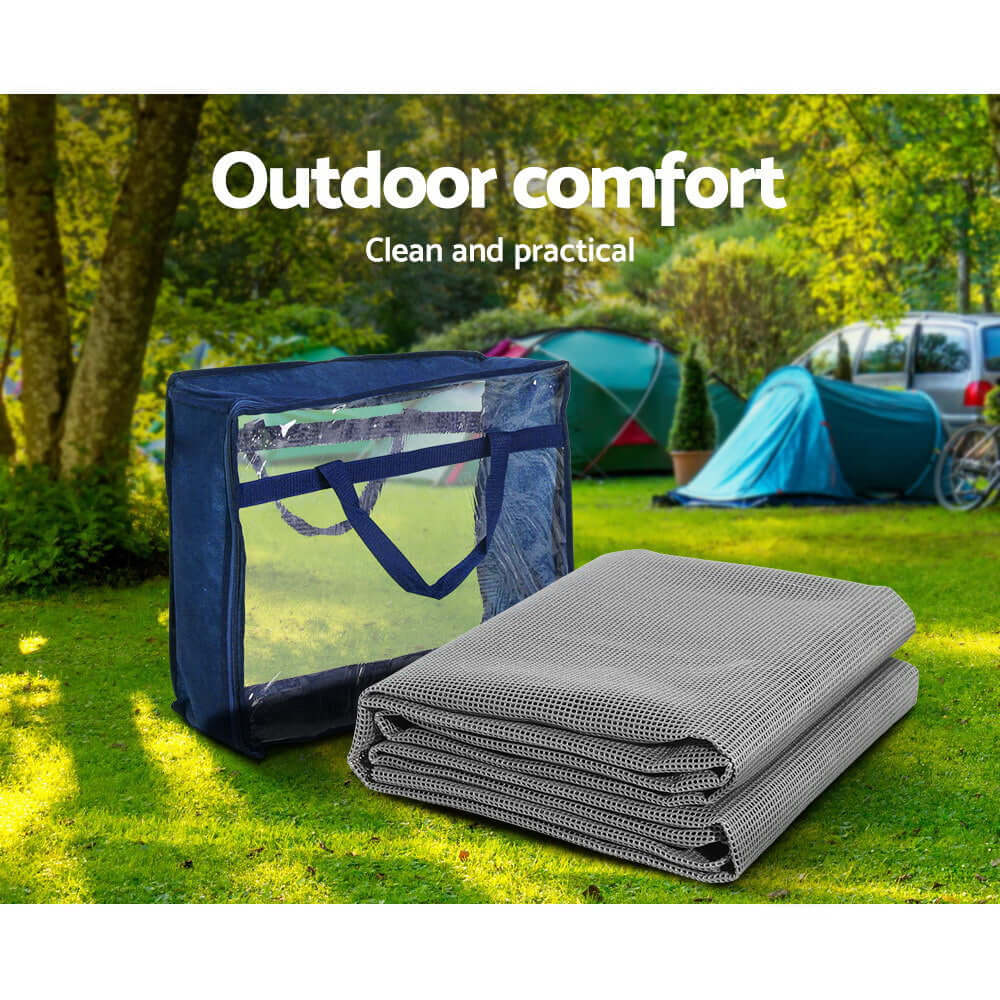 _label_, DSZ Product, feed-cond-new, feed-sl-free shipping, free-shipping, newWeisshorn 7M X 2.5M Annex Matting Floor Mats Mesh Caravan Camping Annexe - Premium Outdoor Recreation > Camping > Caravan Accessories from Weisshorn ! Shop Online Buy Now at S & D's Value Store Family Business Best Customer Service_label_, DSZ Product, feed-cond-new, feed-sl-free shipping, free-shipping, new