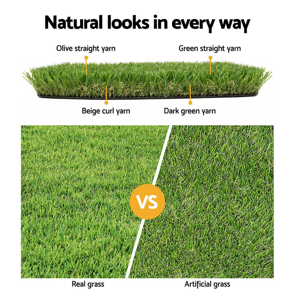 DSZ Product, feed-cond-new, feed-sl-DSZ Freight Payable, newPrimeturf Artificial Grass 100Sqm 30Mm Synthetic Fake Lawn Turf Plastic Plant 4 - Coloured 2M X 5M - Premium Home & Garden > Artificial Plants > Artificial Grass from Primeturf ! Shop Online Buy Now at S & D's Value Store Family Business Best Customer ServiceDSZ Product, feed-cond-new, feed-sl-DSZ Freight Payable, new