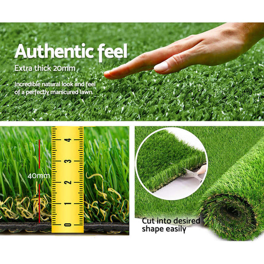 DSZ Product, feed-cond-new, feed-sl-DSZ Freight Payable, newPrimeturf Artificial Grass 40Mm 2M X 5M Synthetic Fake Lawn Turf Plastic Plant 4 - Coloured - Premium Home & Garden > Artificial Plants > Artificial Grass from Primeturf ! Shop Online Buy Now at S & D's Value Store Family Business Best Customer ServiceDSZ Product, feed-cond-new, feed-sl-DSZ Freight Payable, new