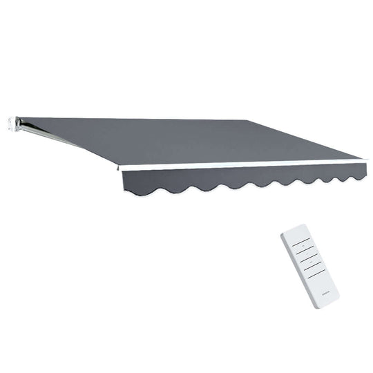 DSZ Product, feed-cond-new, feed-sl-DSZ Freight Payable, newInstahut Retractable Folding Arm Awning Motorised Sunshade 3M X 2.5M Grey - Premium Home & Garden > Shading > Awnings from Instahut ! Shop Online Buy Now at S & D's Value Store Family Business Best Customer ServiceDSZ Product, feed-cond-new, feed-sl-DSZ Freight Payable, new