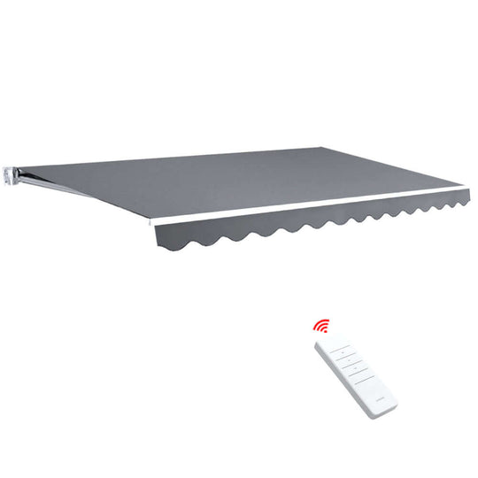 DSZ Product, feed-cond-new, feed-sl-DSZ Freight Payable, newInstahut Retractable Folding Arm Awning Motorised Sunshade 3M X 2.5M Pearl Grey - Premium Home & Garden > Shading > Awnings from Instahut ! Shop Online Buy Now at S & D's Value Store Family Business Best Customer ServiceDSZ Product, feed-cond-new, feed-sl-DSZ Freight Payable, new